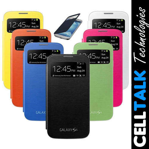 Samsung Galaxy S4 I9500 S View Flip Case Assorted Colors